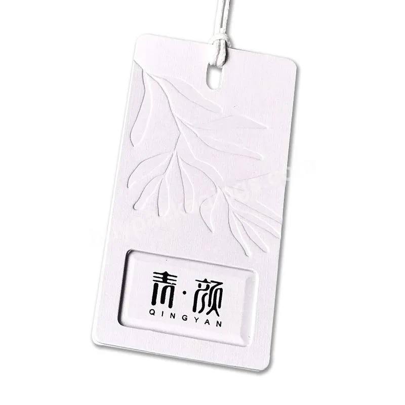 Custom Die Cut Hang Plastic Seal Garments Rfid High Temperature Tag Heuer Pulsera De Caucho For Hair Bundles