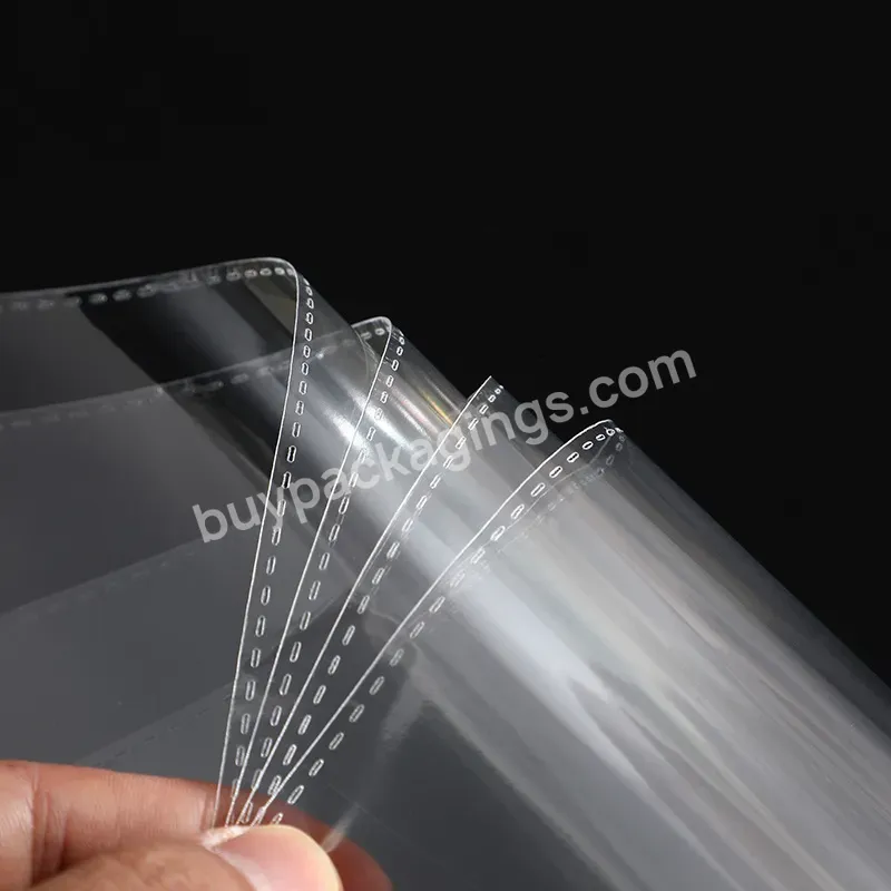 Custom Different Size Clear Waterproof Transparent Opp Bag Self-adhesive Plastic Poly Bag