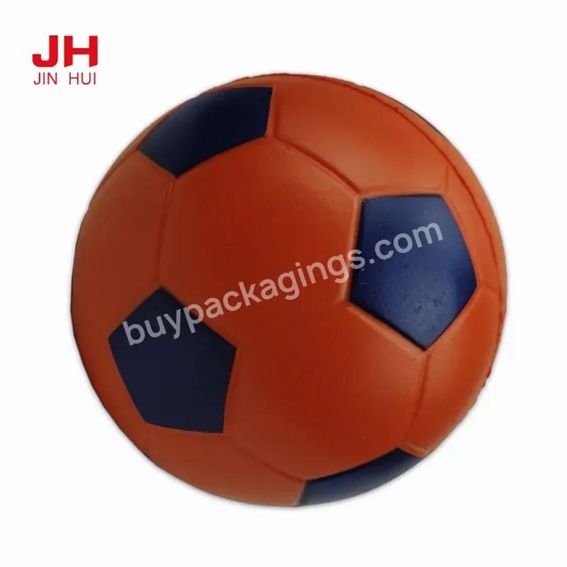 Custom Directly High Quality Smooth Surface Colored Pu Foam Ball With Hole Eva Foam Antenna Ball For Toy