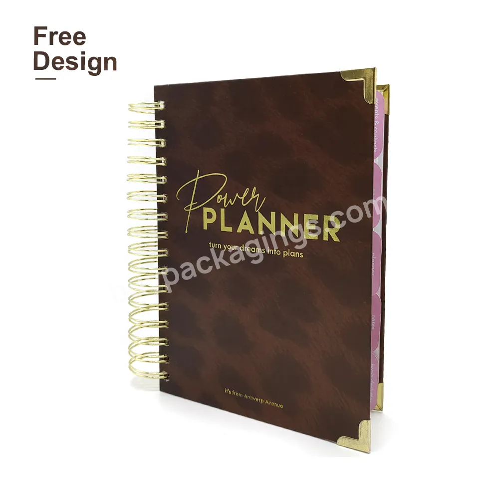 Custom Disc Bound Planner Calendar Daily Printing Weekly Planner 2023 Planner Custom Printing