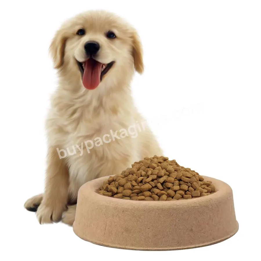 Custom Disposable Eco Friendly Cat Dog Pet Travel Water Double Feeding Food Bowl