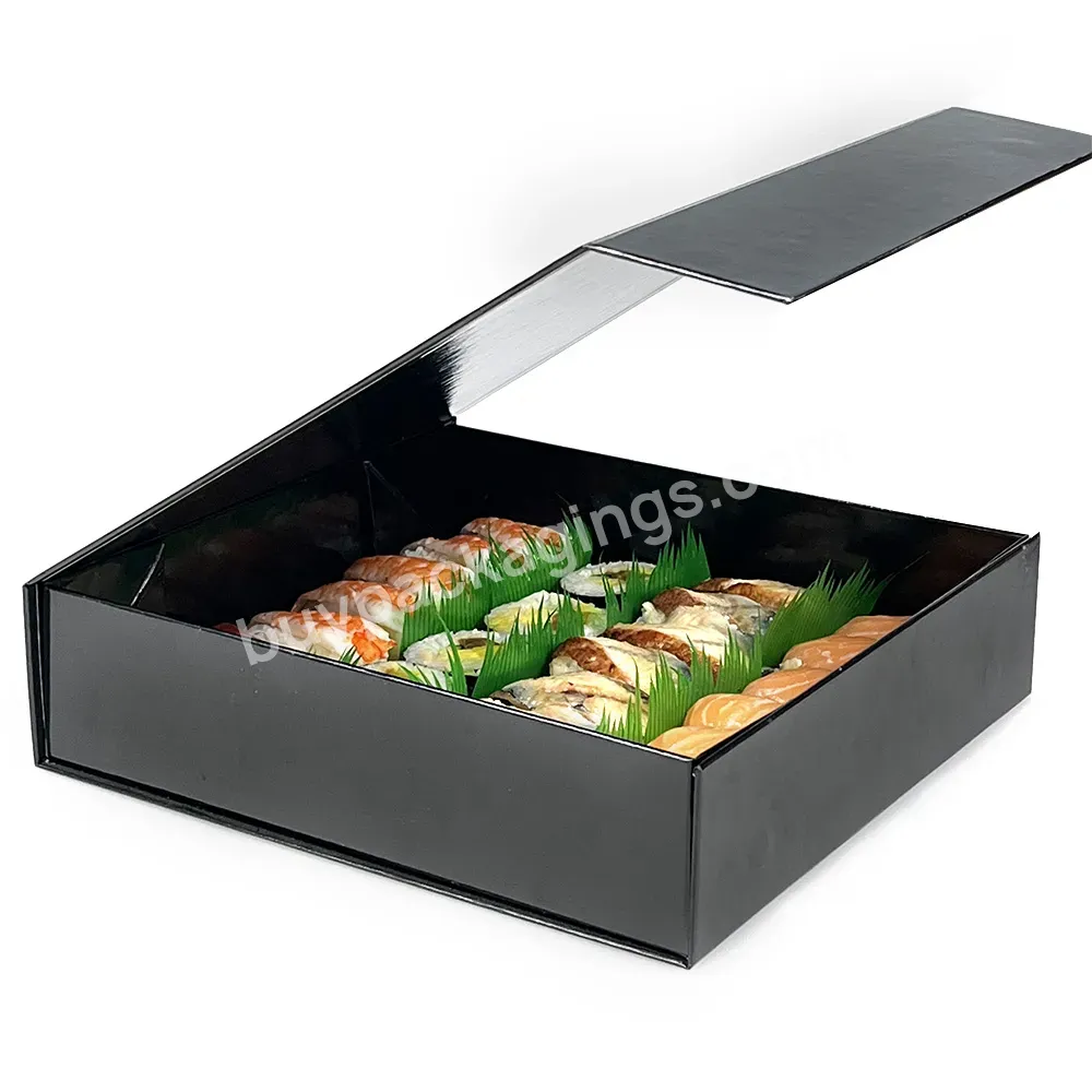 Custom Disposable Japanese Salad Rice Meal To Go Packaging Take Away Food Container Paper Lunch Sushi Takeaway Box
