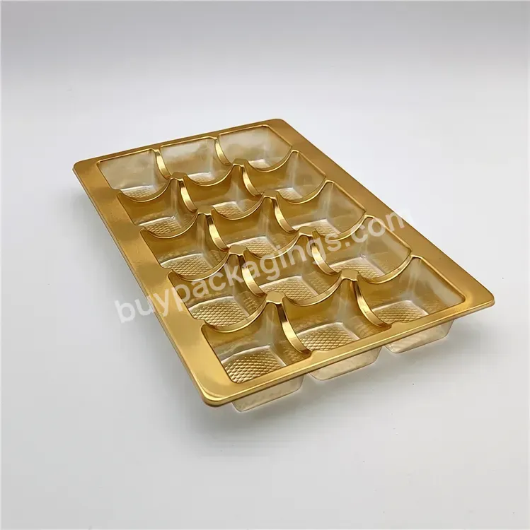 Custom Disposable Pet Pvc Pack Box Tray Blister Packaging Truffle