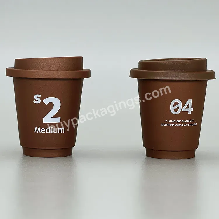 Custom Disposable Pp Hard Plastic Coffee Drink Bubble Milk Tea Cups