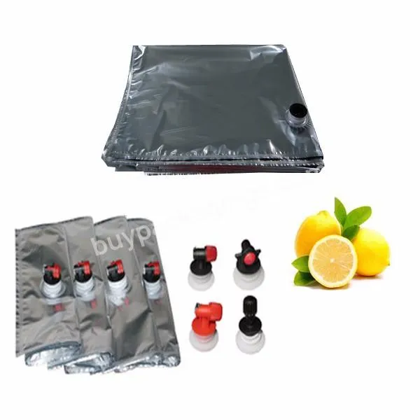 Custom Disposable Wine/water /juice/beverage Bib Bag In Box Dispenser With Valve 3l 5l 10l 20 L Bag In Box Bib Bag
