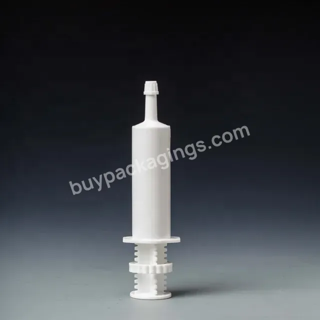 Custom Dosing 60 Cc Syringes Plastic Veterinary Oral Syringe 60ml Veterinary Gel Applicator Horse Syringes