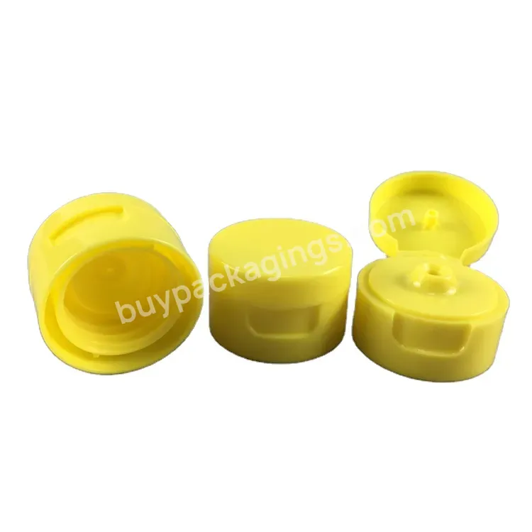 Custom Double Wall Flip Top Caps 20/410 24/410 Plastic Screw Caps Plastic Lid For Plastic Bottle Jars