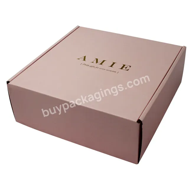 Custom E Flute Corrugated Cardboard Color Printed Roll End Tuck Top Paper Packaging Box Logistics Packaging Recyclable 5-7 Days