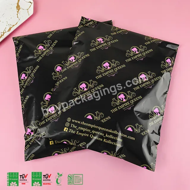 Custom Eco Friendly 100% Biodegradable Compostable Mailer Poly Shipping Bags - Buy Eco Friendly Shipping Bags,Mailer Shipping Bags,Poly Shipping Bags.