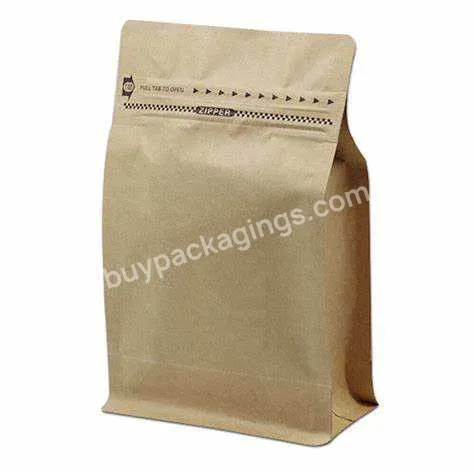 Custom Eco Friendly Coffee Bagscoffee Beans Packaging Side Gusset Bags With Valve