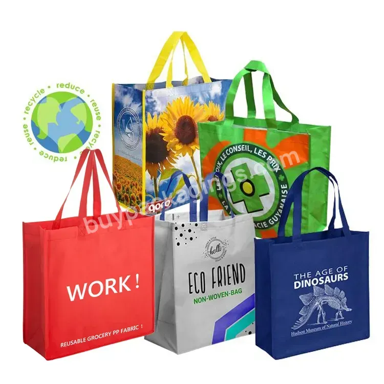 Custom Eco Friendly Non Woven Vest Handle Grocery Bag Tote Reusable Nonwoven T Shirt Bag D Cut W Cut Non-woven Bag