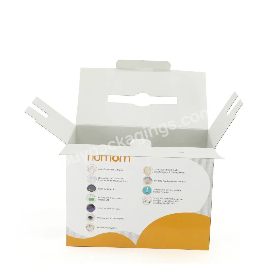 Custom Eco-friendly Oem Color Printing Corrugated Carton Packaging Machine Paper Box