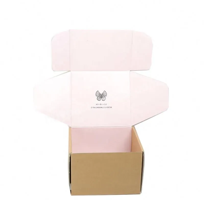 Custom Eco-friendly Oem Color Printing Corrugated Packaging Clothes Paper Box