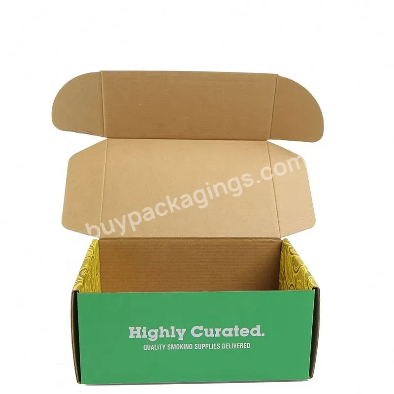 Custom Eco-friendly Oem Color Printing Corrugated Packaging Clothes Paper Box