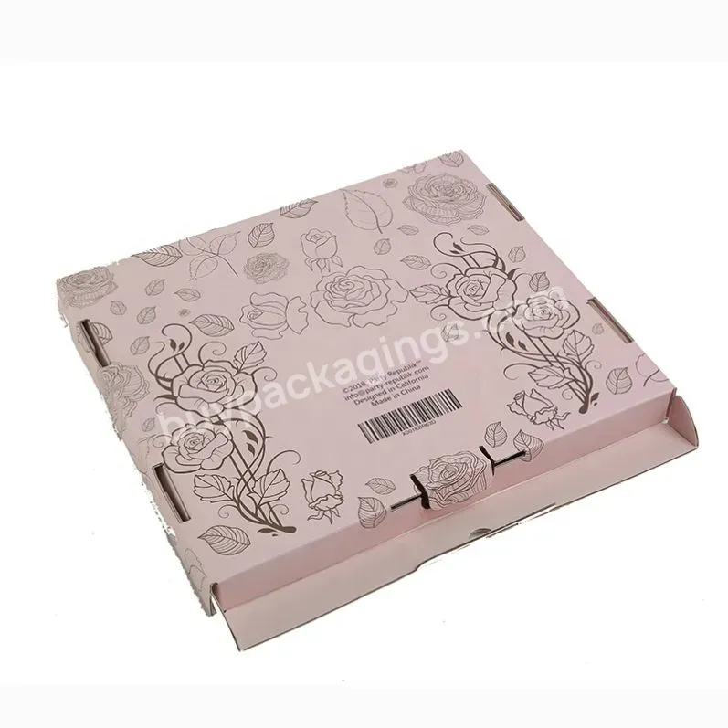 Custom Eco-friendly Oem Color Printing Corrugated Packaging Pizza Box