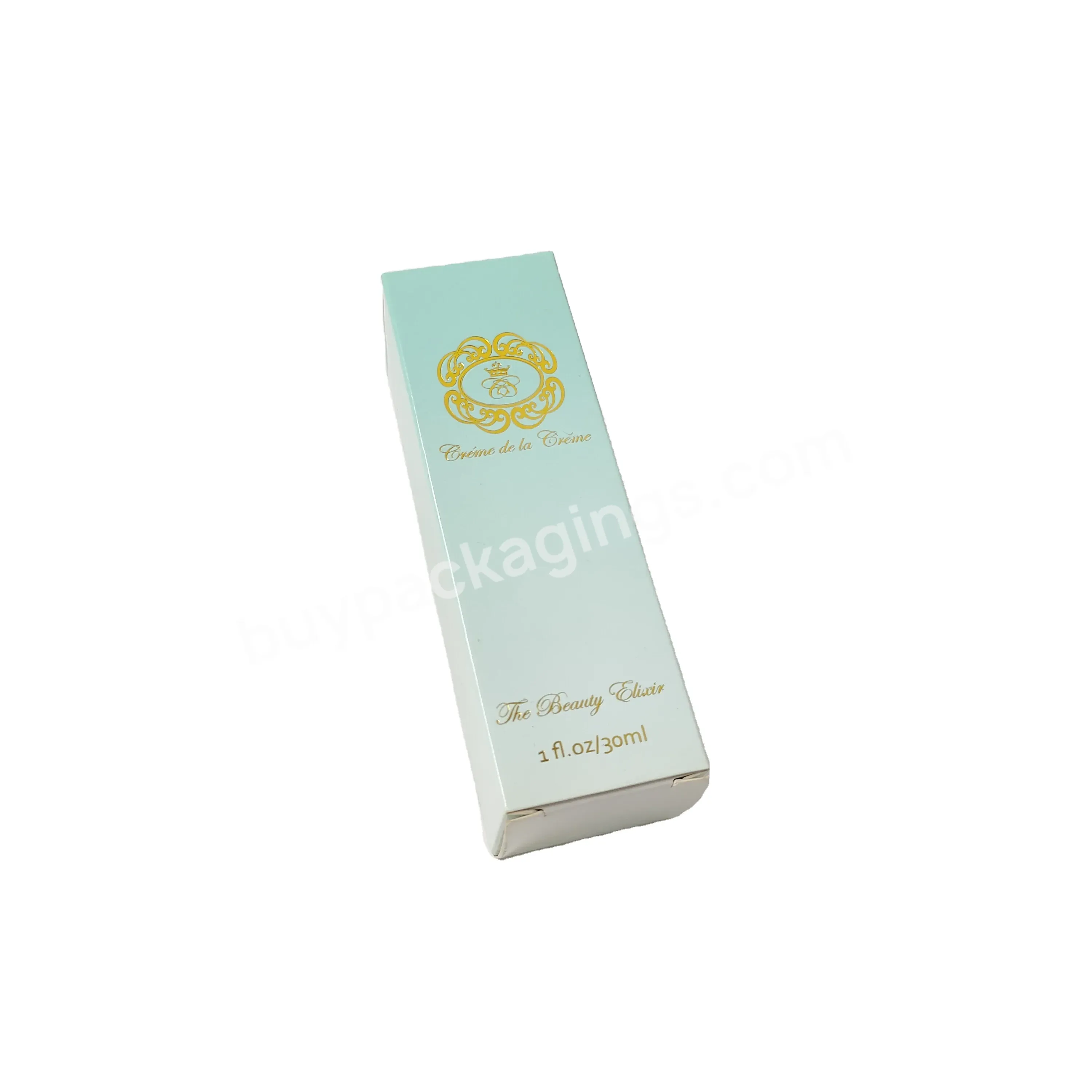 Custom Eco Friendly Paper Cosmetic Box With Company Logo Packaging Cosmetics Boxes