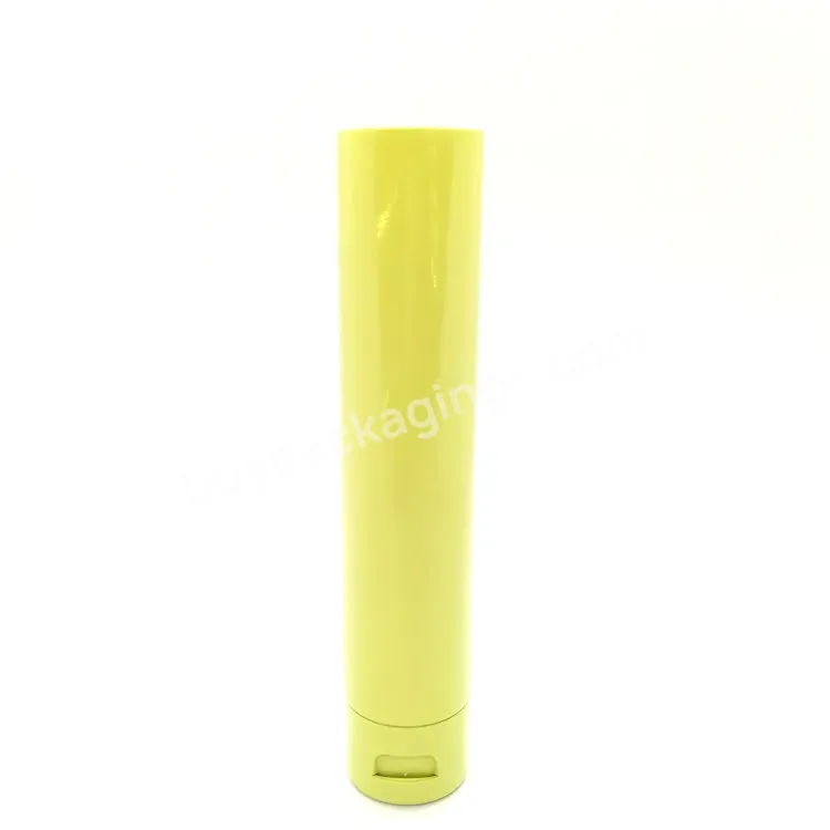 Custom Eco Friendly Recyclable Plastic Sugarcane Tube Plastic Pe Hand Cream Soft Cosmetic Packaging Squeeze Tube Manufacturer/wholesale