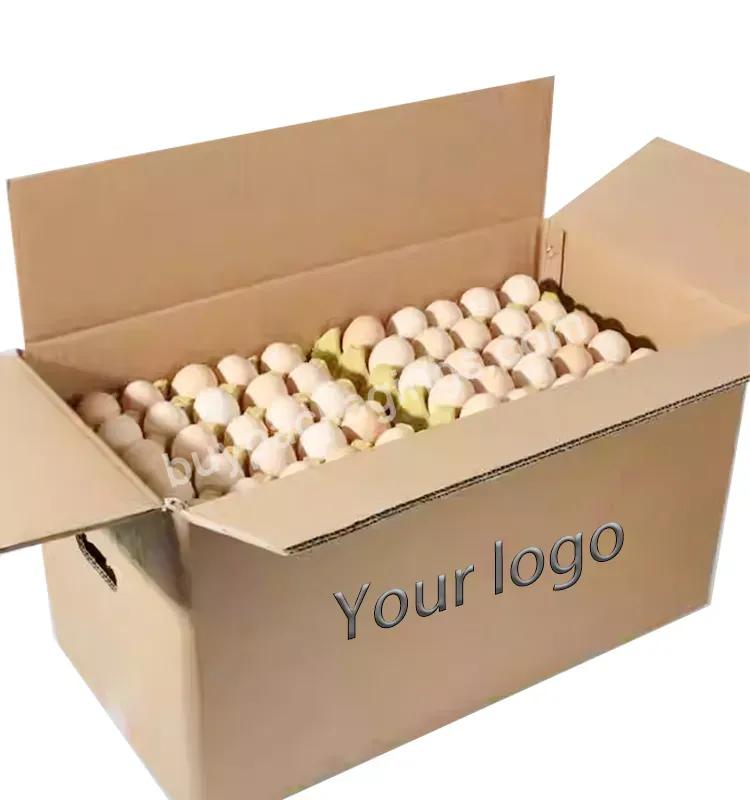 Custom Eggellent Egg Packaging Design Printing Design Egg Carton Large For Shipping Delivetry Wholesale