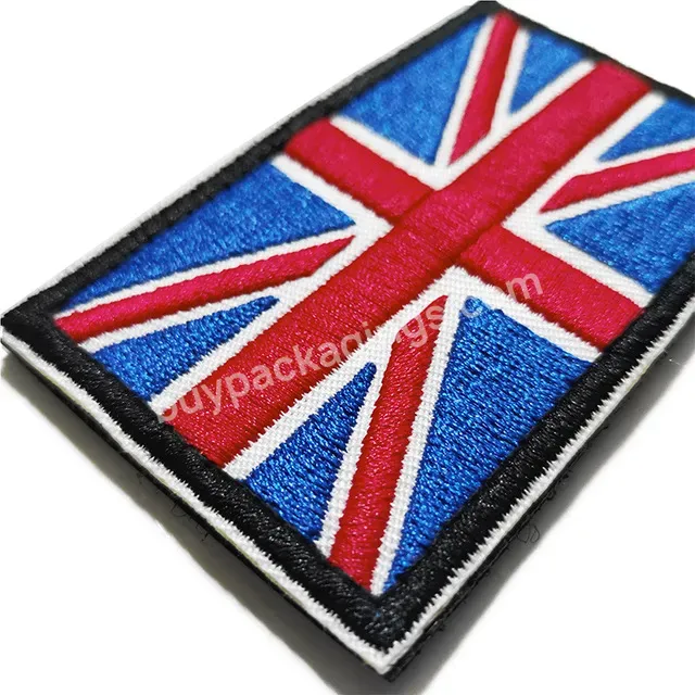 Custom Embroidery Canadian Flag Air Borne British Patch