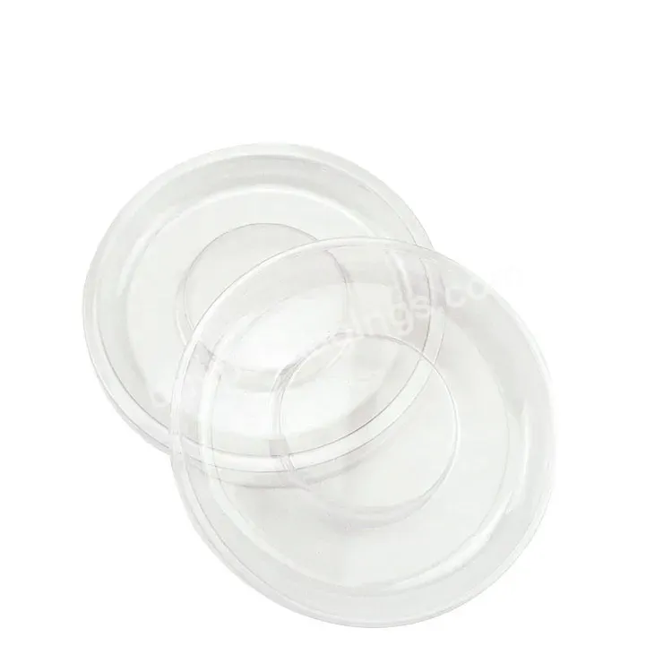 Custom Empty Clear Eye Lash Tray Blister Plastic Eyelash Inner Tray Packaging Lash Blister Round Clear Package