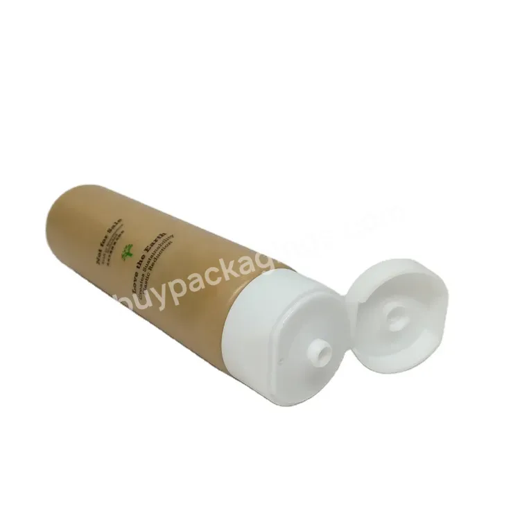 Custom Empty Eco Friendly Biodegradable Plastic Pe Shampoo Bottle Hand Cream Body Lotion Soft Cosmetic Packaging Squeeze Tube