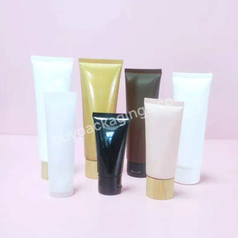 Custom Empty Eco Friendly Plastic Pe Hand Cream Body Lotion Soft Cosmetic Packaging Squeeze Tube