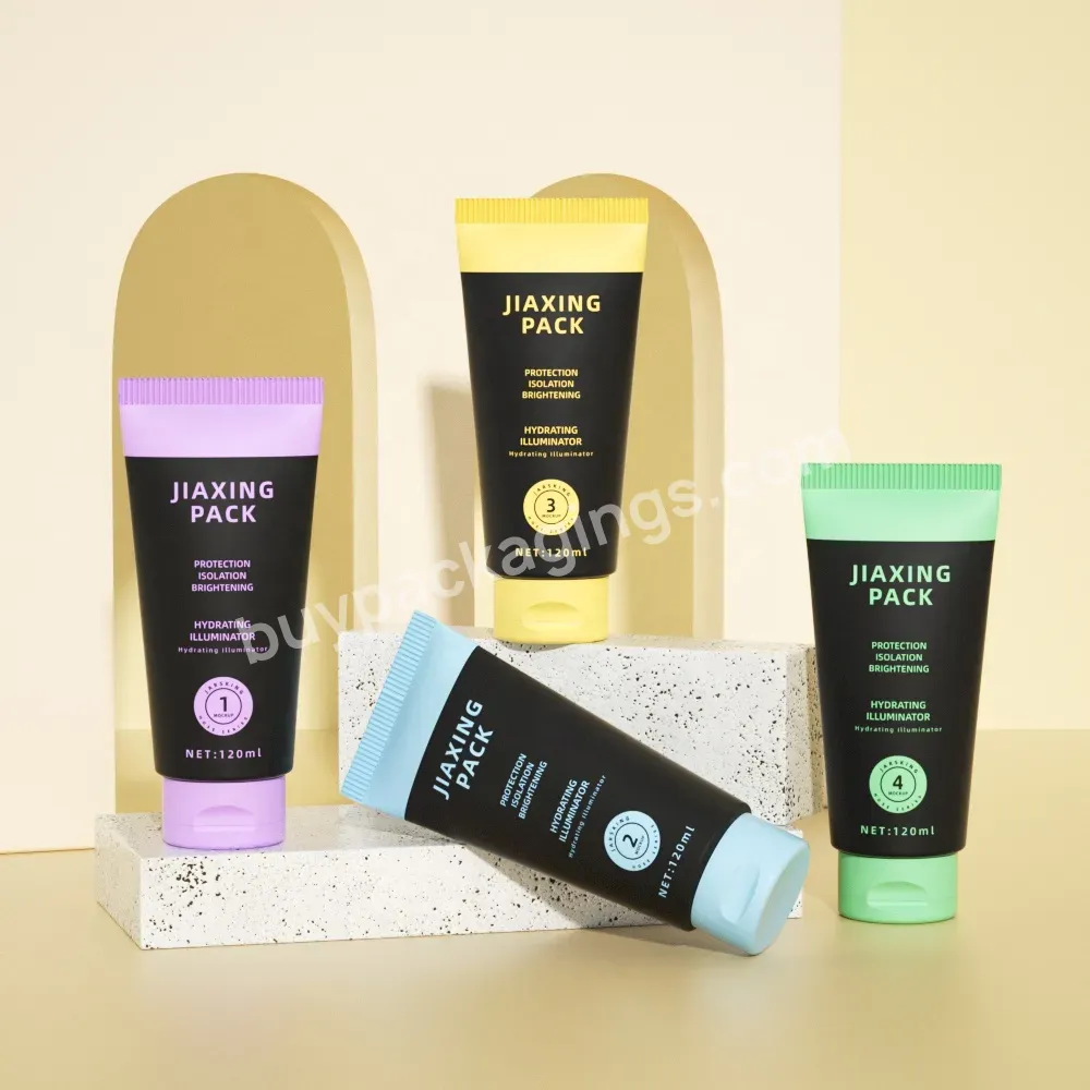 Custom Empty Hand Eye Cream Packaging Bb Cream Tubes Skincare Squeeze Cosmetic Plastic Tube For Cosmetics With Caps