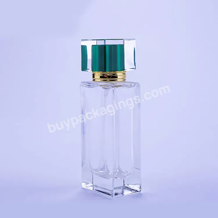 Custom Empty Luxury 30ml 50 Ml 100ml Flacon Parfum Atomizer Fragrance Glass Bottle Refillable Perfume Bottle Manufacturer