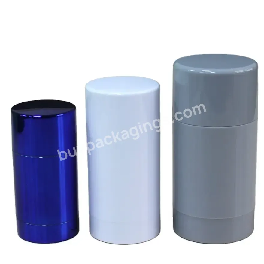 Custom Empty Portable Pet Pp As Empty Roll On Body Fragrance Deodorant & Antiperspirant Stick Deodorant Packaging