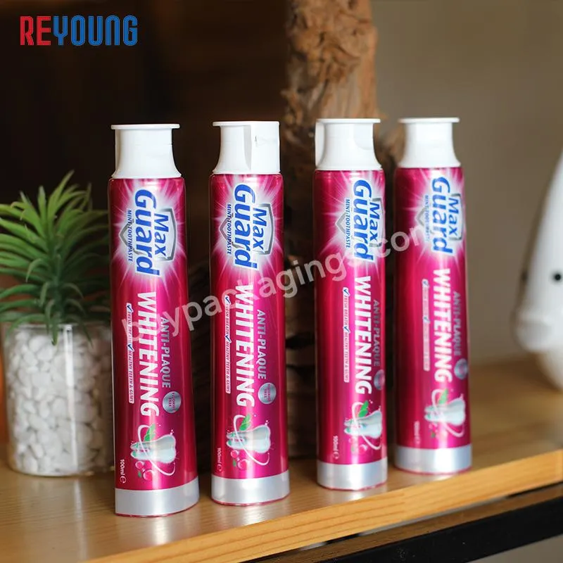 Custom Empty Printed Color PBL ABL Plastic Tubes Available In Filling Eco-friendly Toothpaste Tube Manufacturer