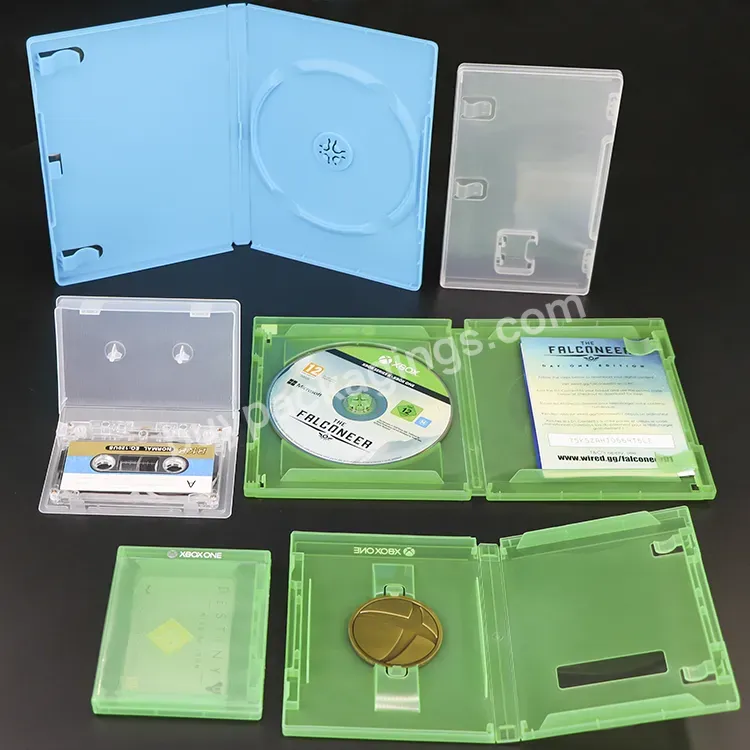 Custom Empty Universal Game Shell Cover Csae Replacement Card Switch Storage Plastic Cd Disc Box For Ps5 Ps4 Xbox Nintendo Wii