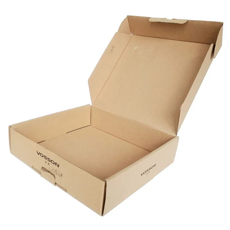 Custom Environmental Certification Eco Friendly Paper Corrugated Carton Packaging Printing Brown Kraft Large Cardboard Box