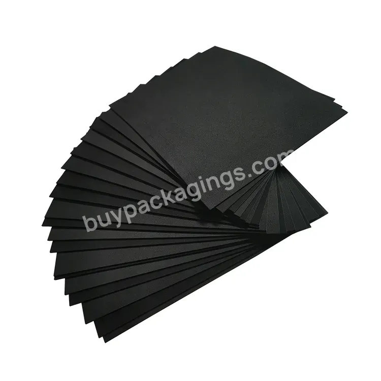 Custom Eva Foam Roll Soft And Strong Solid Black Color Universal Eva Foam Material For Shoe