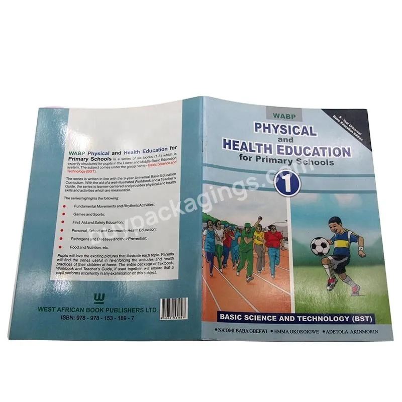 Custom exercise-book printing Textbooks printing children textbook printing for children