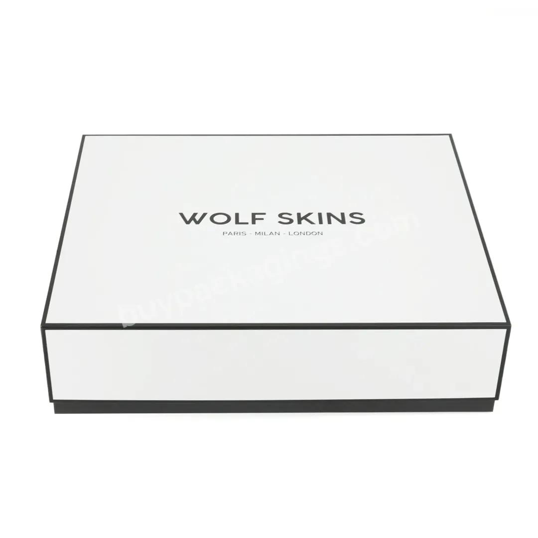 Custom Express Mailing Box Clothes Pants Recyclable Double-sided Color Printing Packaging Box