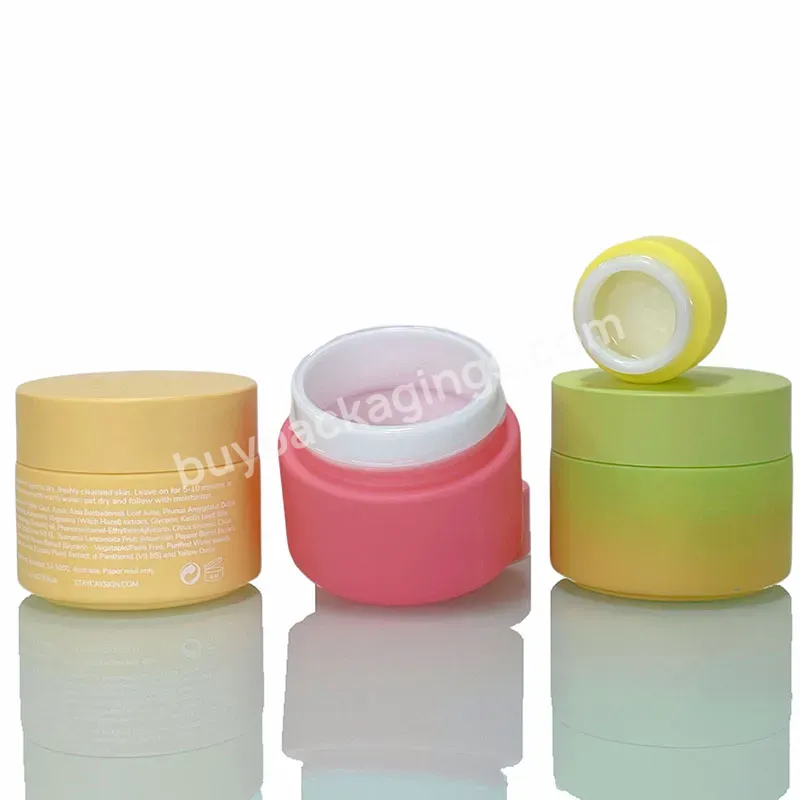 Custom Face Glass Cream Jar Opal White 20ml 30ml 50ml 100ml Opaque Yellow Pink Empty Luxury Glass Cosmetic Jar