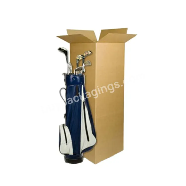 Custom Factory Corrugated Golf Shipping Box Corrugated Paper Packaging Box Golf Packaging Box For Shipping