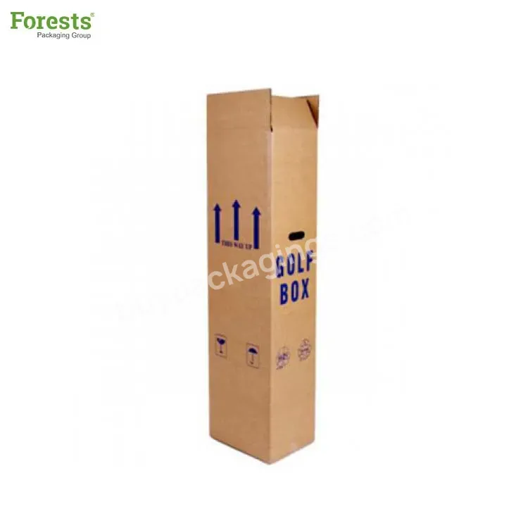 Custom Factory Corrugated Golf Shipping Box Corrugated Paper Packaging Box Golf Packaging Box For Shipping