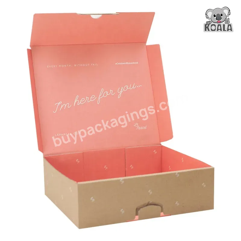 Custom Fancy Design Attractive Price Collapsible Corrugated Clothing Packaging Box