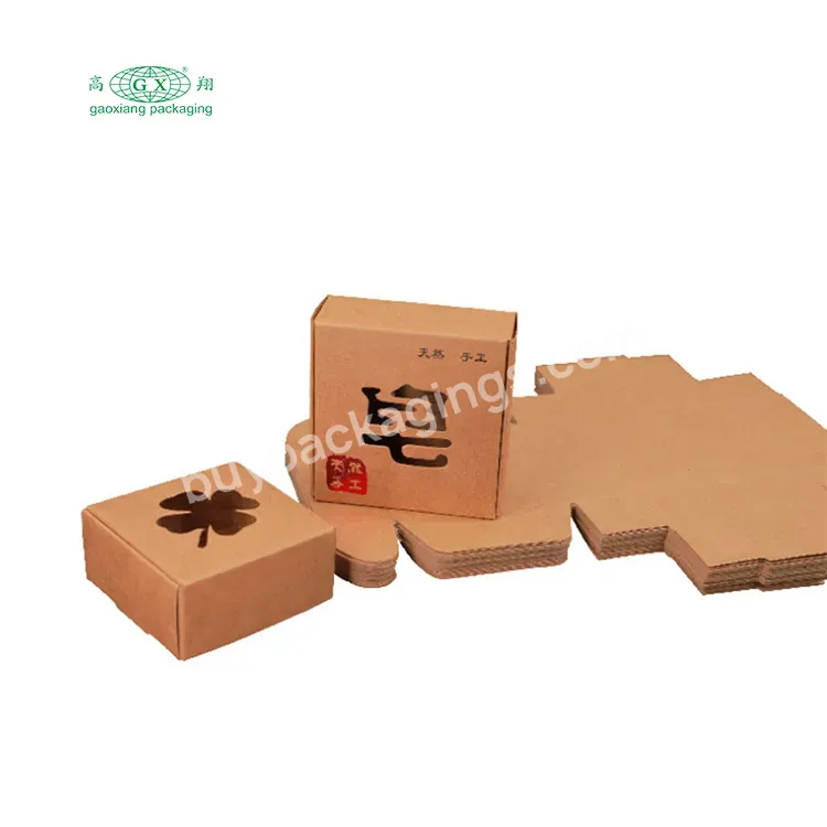 Custom Fancy Kraft Paper Soap Box Packaging With Logo