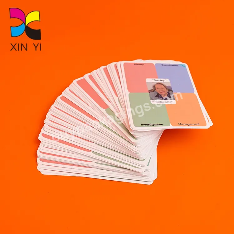 Custom Fitness Cards Card Box Game Playing Cards In Bulk - Buy Playing Cards In Bulk,Flash Card Printing,Custom Cards.