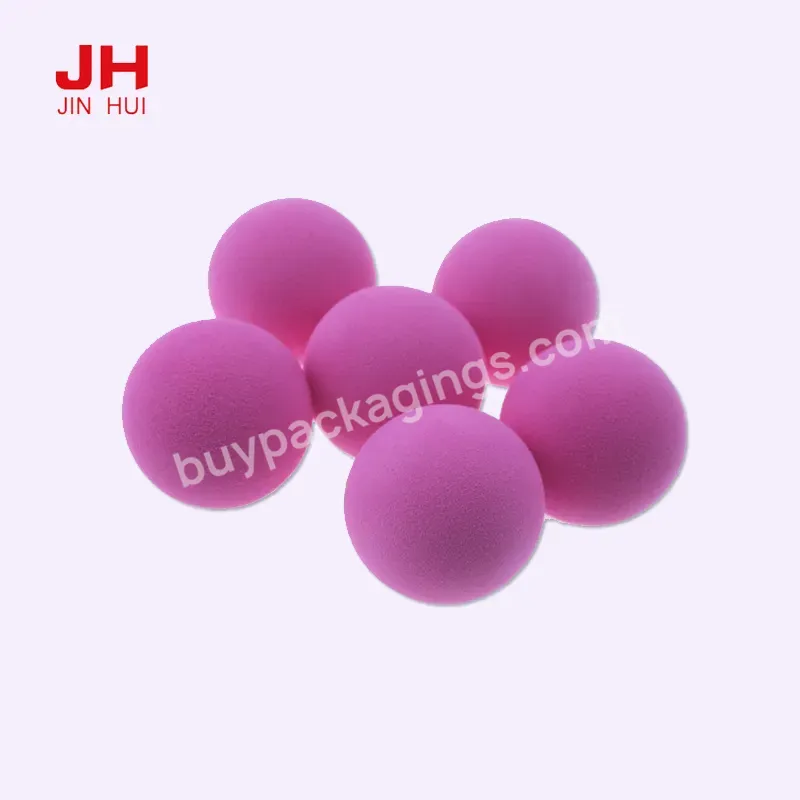 Custom Foam Ball Bullet Eva High Density Sponge Solid Skip Ball Sports Toy As Customer's Requirement