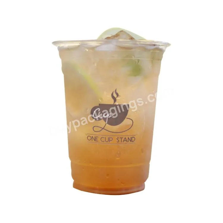 Custom Foil Hot Stamping Transparent Label Sticker For Cup