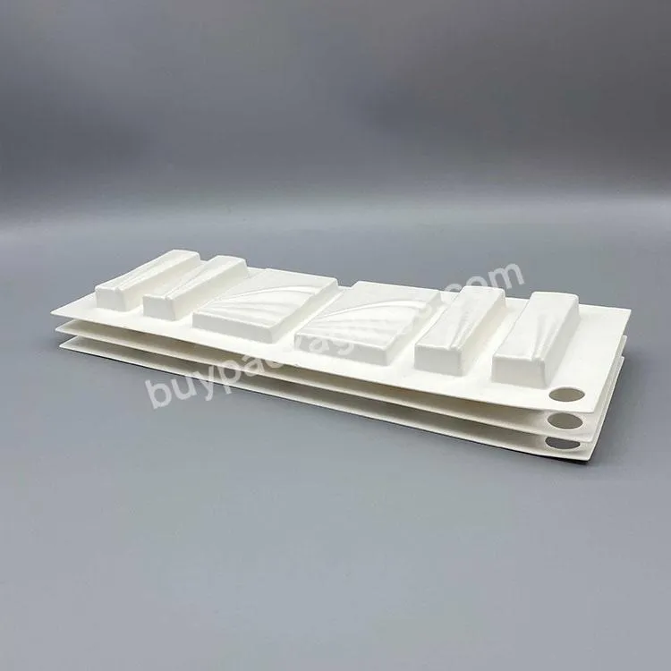 Custom Foldable Oem Odm Eco Friendly Biodegradable Skincare Cosmetic Molded Pulp Paper Packaging Box Tray Insert