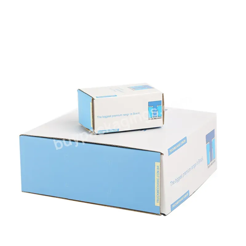 Custom Foldable Shipping Corrugated Monthly Plane Cosmetic Box