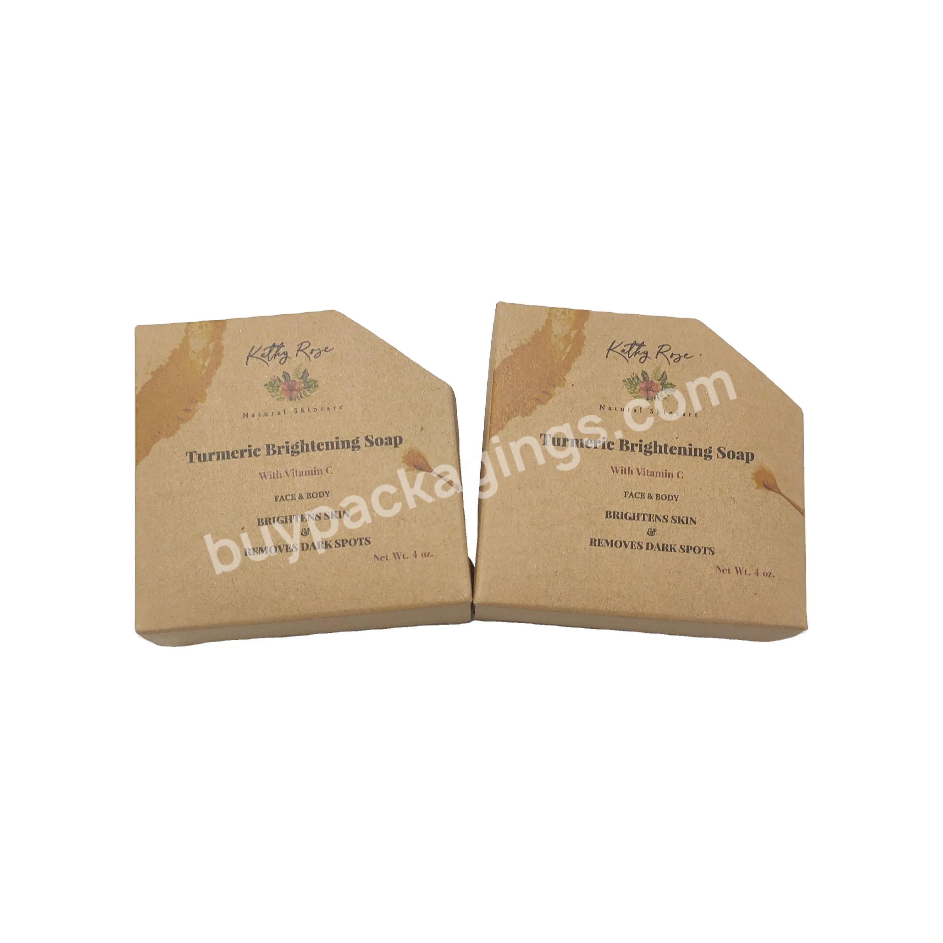 Custom Folding Cartons Paper Packaging Boxes For Soap Bar Eco Friendly Soap Bar Packaging Box