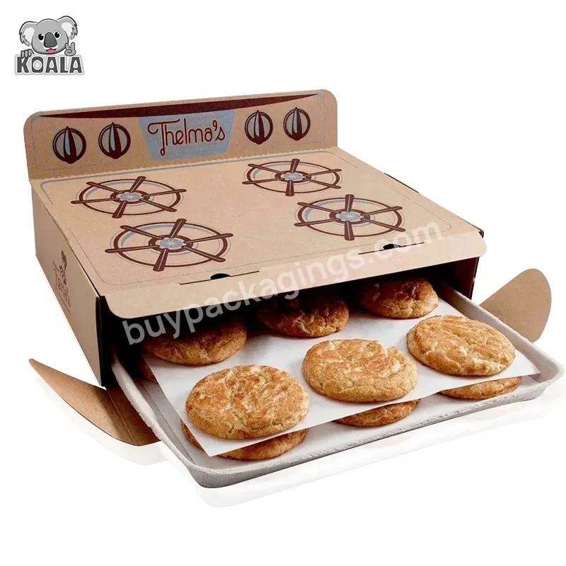 Custom Food Grade Multi Color Printing Hot Sale Manufacturer Fancy Cookie Box