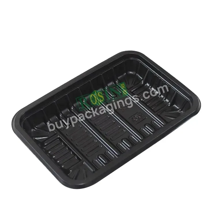 Custom Food Packaging Blister Pp Disposable Frozen Chicken Plastic Food Tray