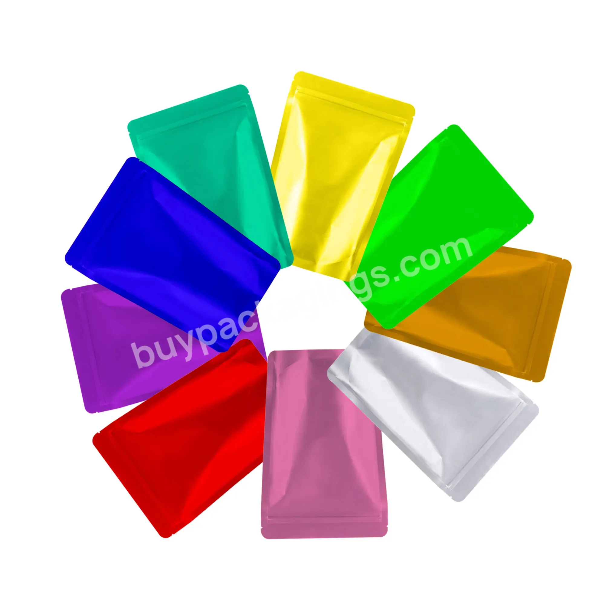 Custom Food Packaging Lsmell Proof Zipper 3.5 Mylar Bagsready To Ship Stock Plastic Bag Matt Stand Up Pouch Bag