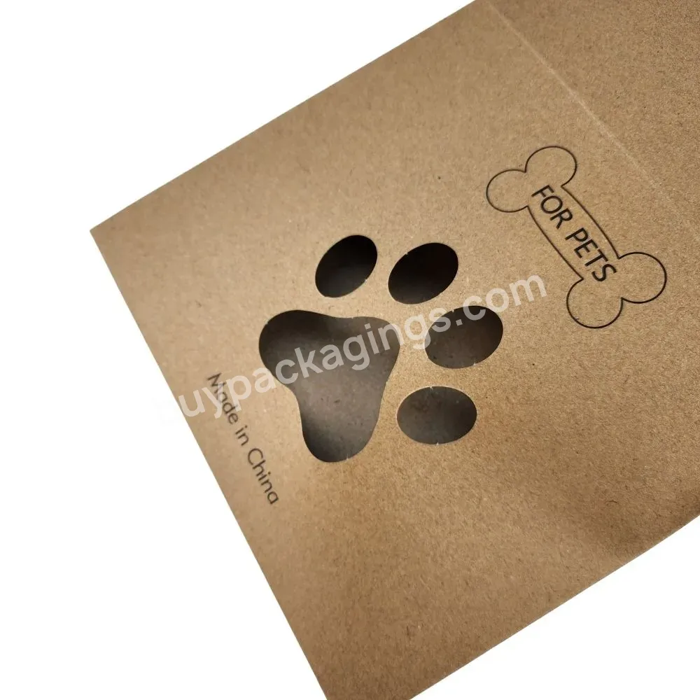 Custom Friendly Resealable Kraft Paper Hollow Envelopes For Packaging With Hole
